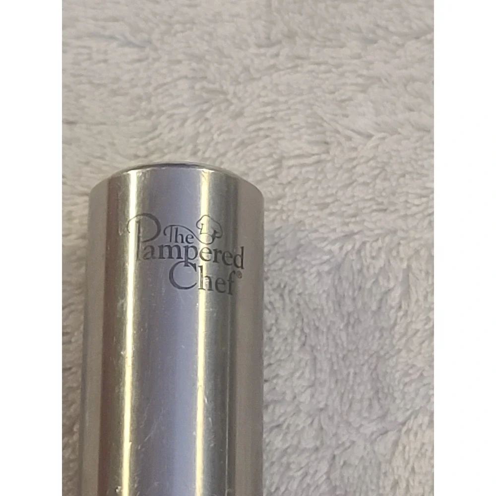 The Pampered Chef Stainless Steel Balloon Whisk 10 Inch Kitchen Tool Silver